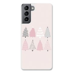 Новогодний чехол «Christmas trees» на Samsung S21 Plus арт. 1493