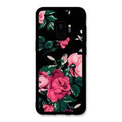 Чехол &laquo;Dark flowers&raquo; на Samsung S9 арт. 1237