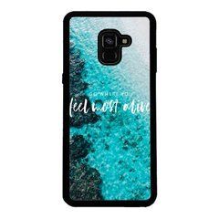 Чохол &laquo;Feel most alive&raquo; на Samsung A8 2018 арт. 2410