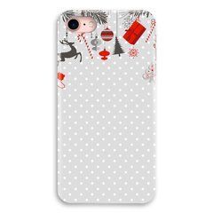 Новогодний чехол &laquo;Christmas abstraction&raquo; на iPhone 7|8|SE 2 арт. 1512