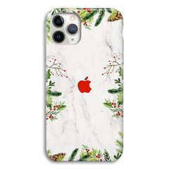 Новогодний чехол «Marble berries» на iPhone 11 Pro Max арт. 1178