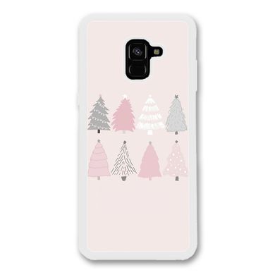 Новогодний чехол «Christmas trees» на Samsung A8 2018 арт. 1493