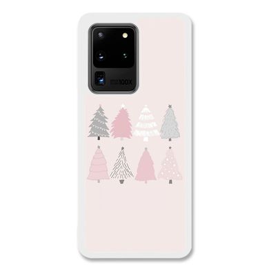 Новорічний чохол «Christmas trees» на Samsung S20 Ultra арт. 1493