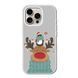 Новогодний чехол &laquo;Deer and penguin&raquo; на iPhone 16 Pro Max арт. 1485
