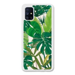 Чохол «Tropical leaves» на Samsung M51 арт. 2403