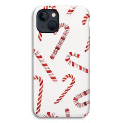 Новогодний чехол «Candy cane» на iPhone 15 Plus арт. 1170