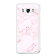 Чохол «Heart and pink marble» на Samsung J7 2016 арт. 1471