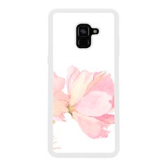Чехол «Pink flower» на Samsung А8 Plus 2018 арт. 1257