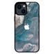 Чохол &laquo;Вlue textures&raquo; на iPhone 14 Plus арт.1656-я