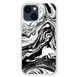 Чехол «Black and white stains» на iPhone 13 арт.2241