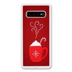 Новогодний чехол «Hot chocolate» на Samsung S10 Plus арт. 1183