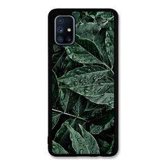 Чехол &laquo;Green leaves&raquo; на Samsung A31 арт. 1322