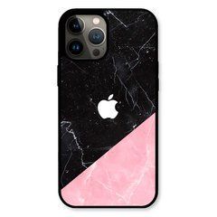 Чехол &laquo;Рink or black&raquo; на iPhone 12|12 Pro арт.1664-я