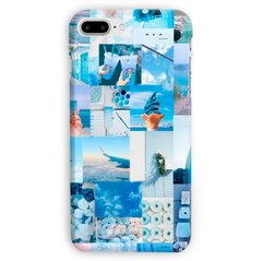 Чехол «Blue collage» на iPhone 7+|8+ арт. 2420
