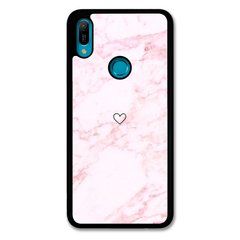 Чохол «Heart and pink marble» на Huawei Y7 2019 арт. 1471