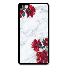 Чехол «Marble roses» на Huawei P8 Lite арт. 785