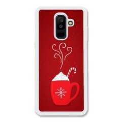 Новорічний чохол «Hot chocolate» на Samsung A6 Plus 2018 арт. 1183