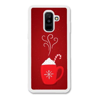 Новогодний чехол «Hot chocolate» на Samsung A6 Plus 2018 арт. 1183