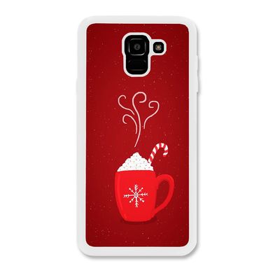 Новогодний чехол «Hot chocolate» на Samsung J6 2018 арт. 1183