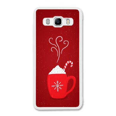 Новогодний чехол «Hot chocolate» на Samsung J7 2016 арт. 1183