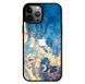 Чохол &laquo;Blue gold&raquo; на iPhone 15 Pro арт.1506-я