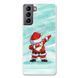 Новогодний чехол &laquo;Father Christmas&raquo; на Samsung S21 Plus арт. 1591