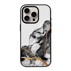 Чехол &laquo;Black with gold&raquo; на iPhone 16 Pro Max арт.2252