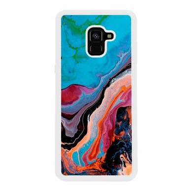 Чехол «Coloured texture» на Samsung А8 2018 арт. 1353
