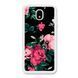 Чехол &laquo;Dark flowers&raquo; на Samsung J7 2017 арт. 1237