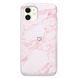 Чохол &laquo;Heart and pink marble&raquo; на iPhone 12 mini арт.1471