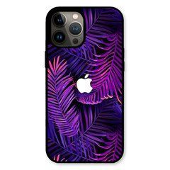 Чехол &laquo;Purple leaves&raquo; на iPhone 12|12 Pro арт.1689-я