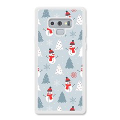 Новорічний чохол «Snowmen» на Samsung Note 9 арт. 1171