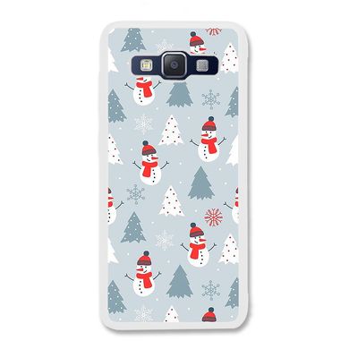 Новогодний чехол «Snowmen» на Samsung A5 2015 арт. 1171