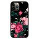 Чехол &laquo;Dark flowers&raquo; на iPhone 12 Pro Max арт.1237