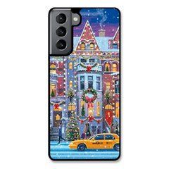 Новогодний чехол &laquo;New York christmas&raquo; на Samsung S22 Plus арт. 1905