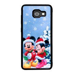 Новорічний чохол &laquo;Mickey Mouse and Minnie Mouse&raquo; на Samsung A3 2017 арт. 1906
