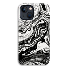 Чехол «Black and white stains» на iPhone 14 Plus арт.2241