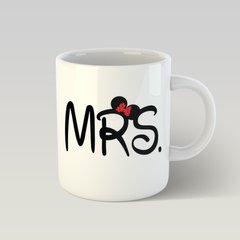 Чашка белая «Mrs.» арт.0012