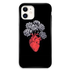 Чохол «Heart in flowers» на iPhone 12 mini арт.2325