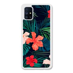 Чехол «Tropical flowers» на Samsung А71 арт. 965