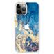 Чохол &laquo;Blue gold&raquo; на iPhone 12 Pro Max арт.1506-я