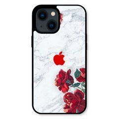 Чехол &laquo;Marble roses&raquo; на iPhone 13 mini арт.785