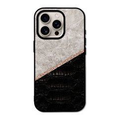 Чехол &laquo;Marble and leather&raquo; на iPhone 16 Pro Max арт. 2477
