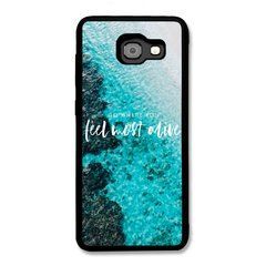 Чехол &laquo;Feel most alive&raquo; на Samsung A7 2017 арт. 2410