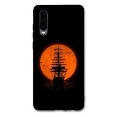 Чехол &laquo;Orange sunset&raquo; на Huawei P30 арт. 2284