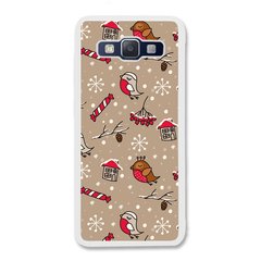 Новогодний чехол «Christmas birds» на Samsung A5 2015 арт. 1172