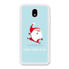 Новогодний чехол «Happy New Year» на Samsung J7 2017 арт. 1180