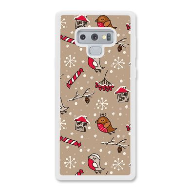 Новогодний чехол «Christmas birds» на Samsung Note 9 арт. 1172