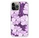 Чохол «Purple flowers» на iPhone 13 Pro Max арт.2228