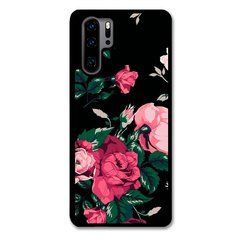 Чохол &laquo;Dark flowers&raquo; на Huawei P30 Pro арт. 1237